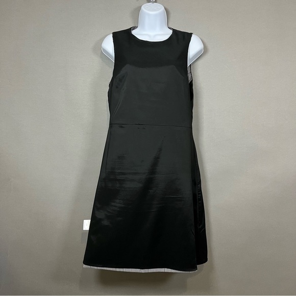 Theory Helaina Portland Sleeveless Lined Shift Dress - Picture 7 of 15
